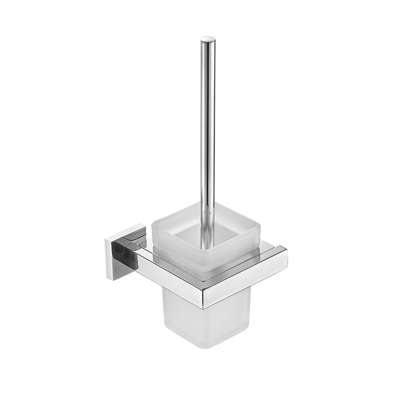 240071 Wall Mounted Polished Chome Toilet Cleaning Brush Holder