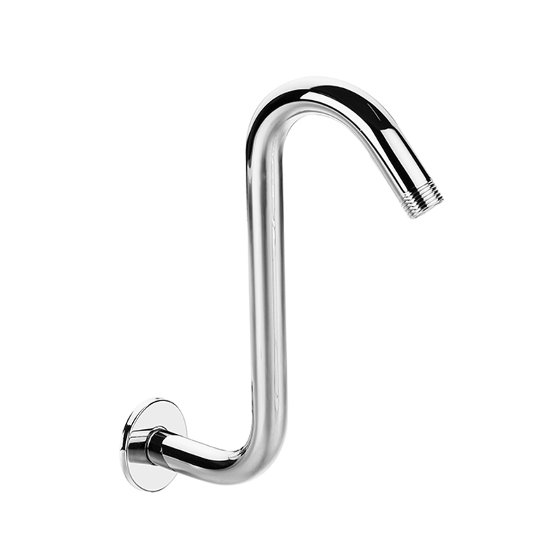 3818 5.1x20x29cm Heightened and Thickened Stainless Steel Elbow Round Shower Arms