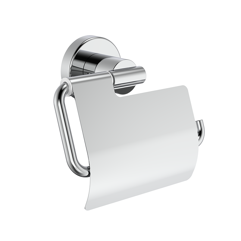 270021 Hotel Bathroom Polish Chrome Paper Towel Holder with Cover