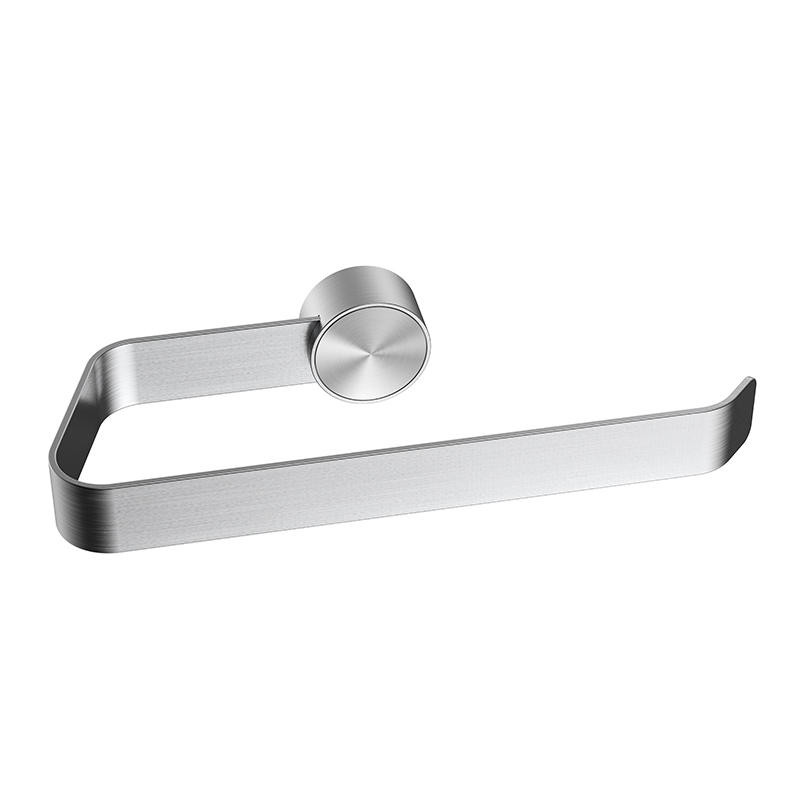 066031 Brushed  Bathroom Wall Mounted Design Open Towel Ring