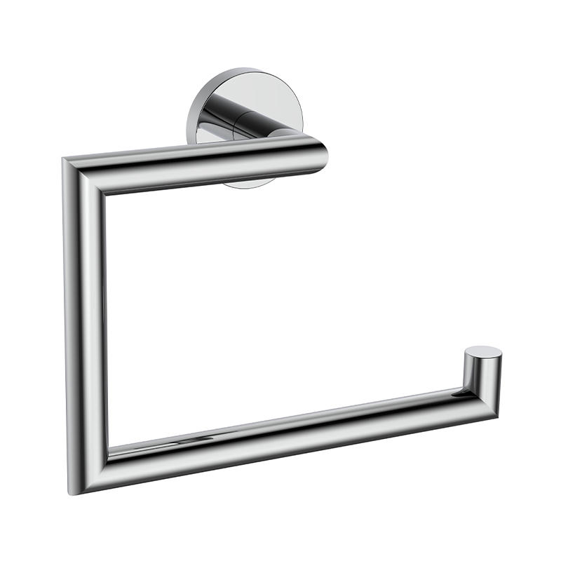 091031 Towel Ring, Hand Towel Holder for Bathroom, Wall-Mounted, Screw-In, Spot Defense
