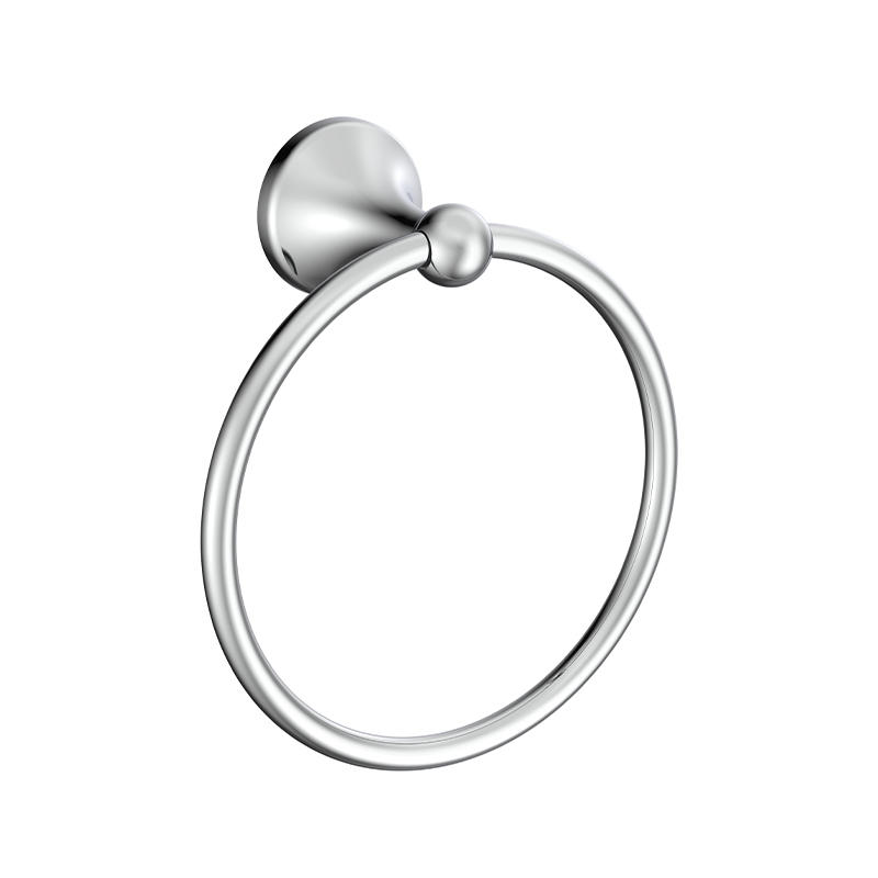 165031 Bath Hand Towel Ring Stainless Steel Round Towel Holder for Bathroom
