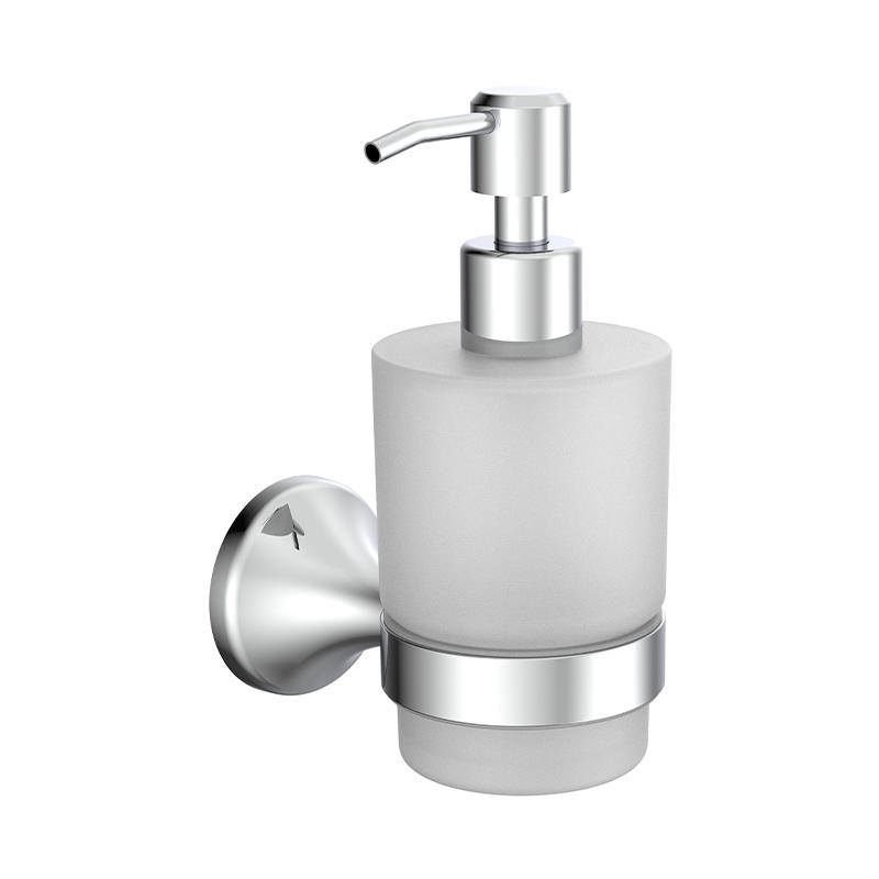 165058 Hotel Bathroom Anti-fouling Wall Mounted Chrome Soap Dispenser holder
