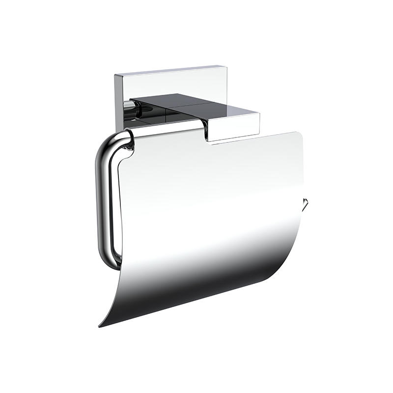 152021 Zinc alloy and stainless steel  wall mounted Paper Holder with Cover