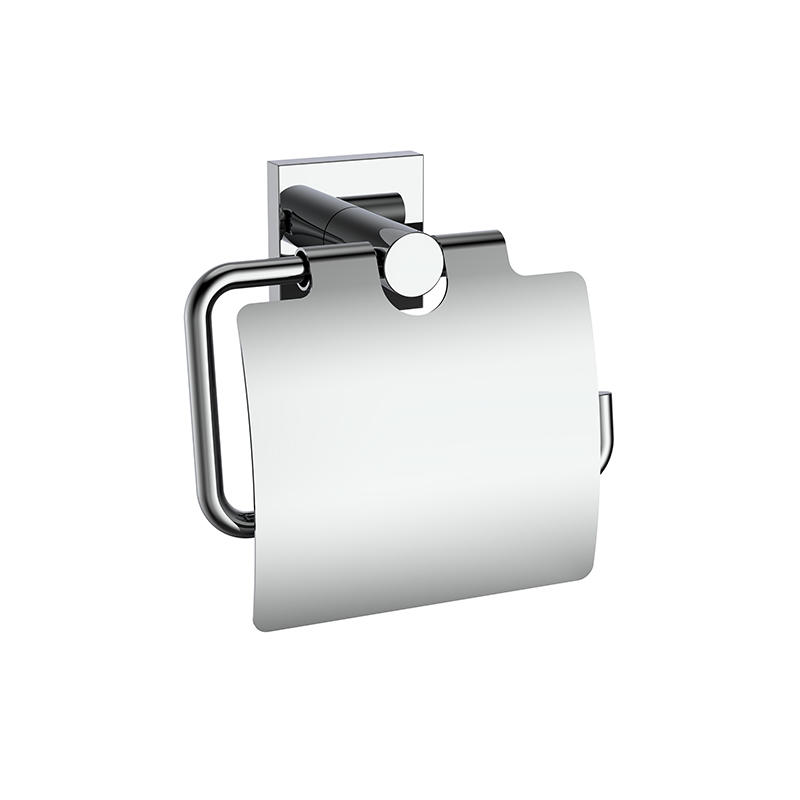 154021 Zinc alloy and stainless steel  wall mounted Paper Holder with Cover
