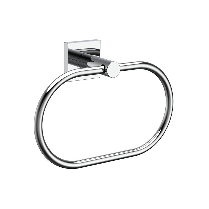 154031 Zinc alloy and stainless steel  wall mounted  Towel Ring