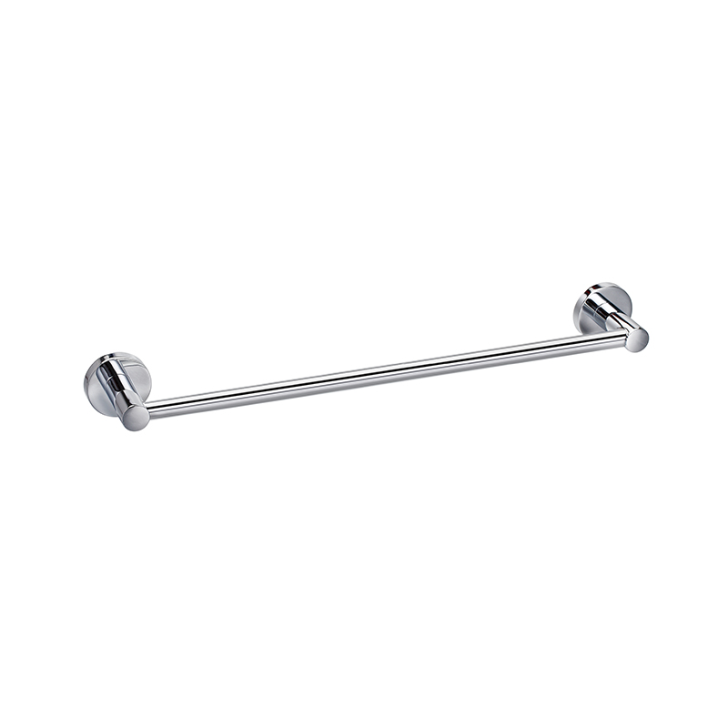 185043 45cm Waterproof Moisture-proof Chrome Single Towel Rail