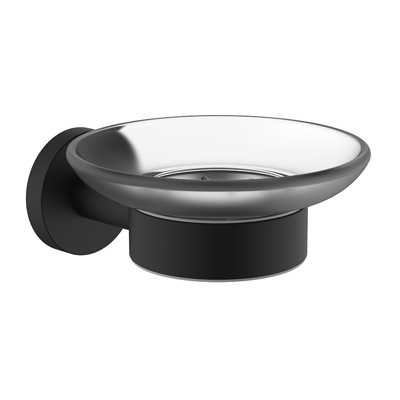 195055 Chrome Soap Dishes Holder Wall Mounted Bathroom Accessories
