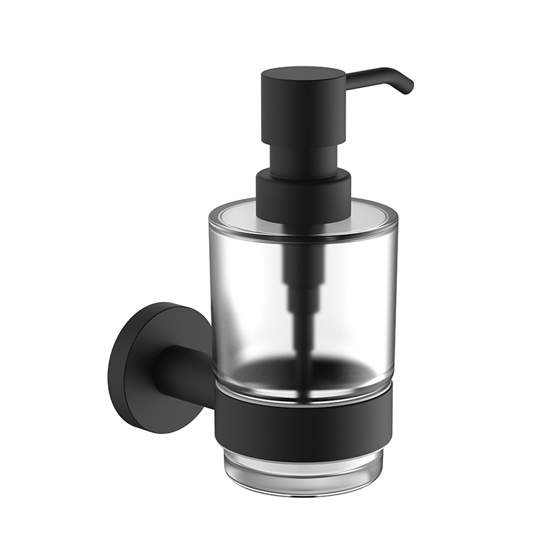 195058 Hotel Household Bathroom Wall Mounted Chrome Soap Dispenser